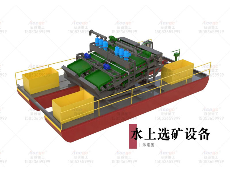 120-200噸選礦淘金船